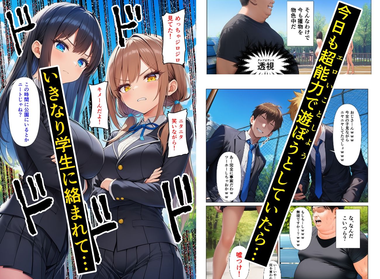 超能力おじさん  怒りの学校凸！授業ジャックしてみんなで女の子のカラダを観てみよう！ - サンプル画像 2