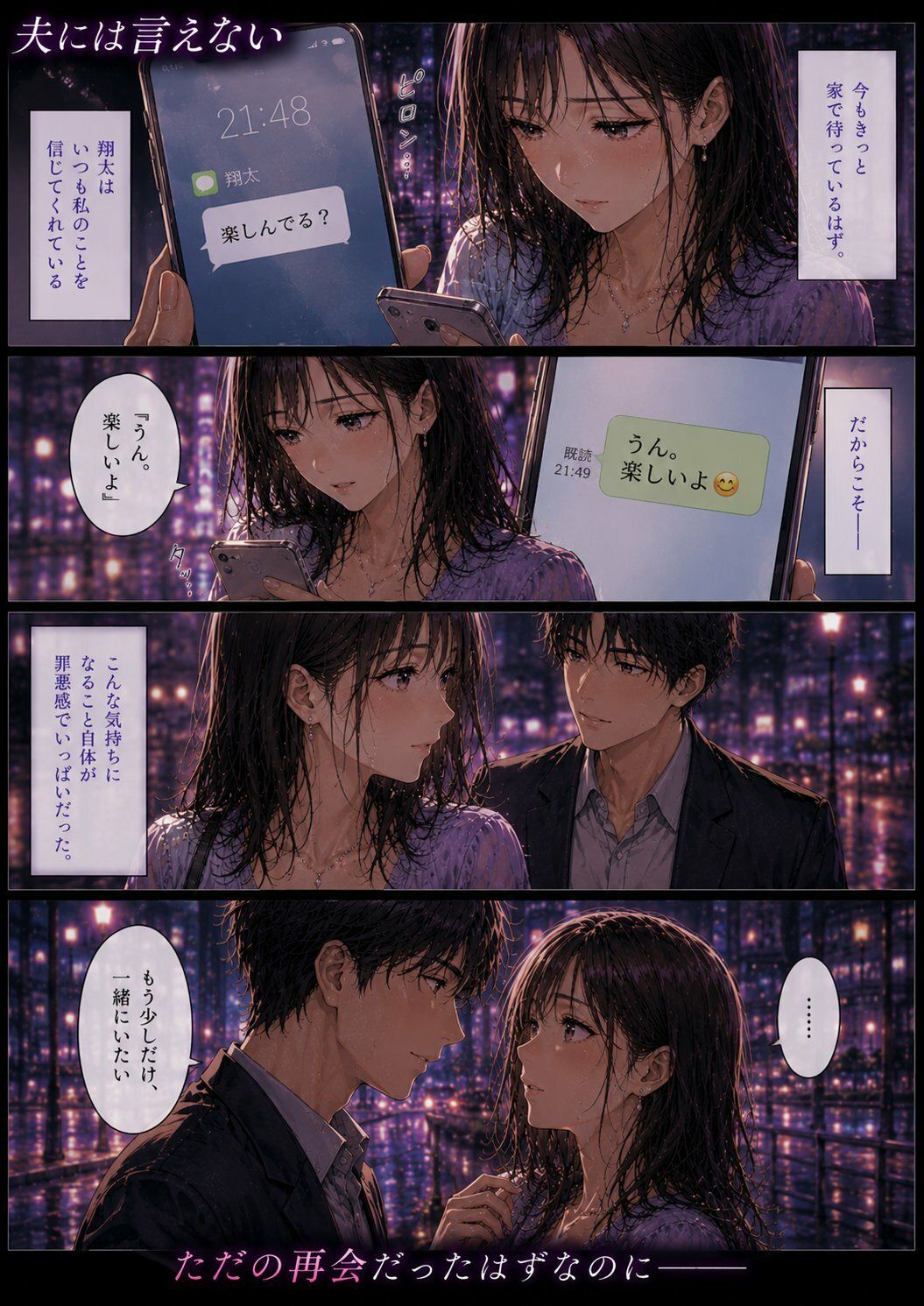 同窓会の夜、妻は元彼と消えた ―夫には言えない再会― - サンプル画像 4