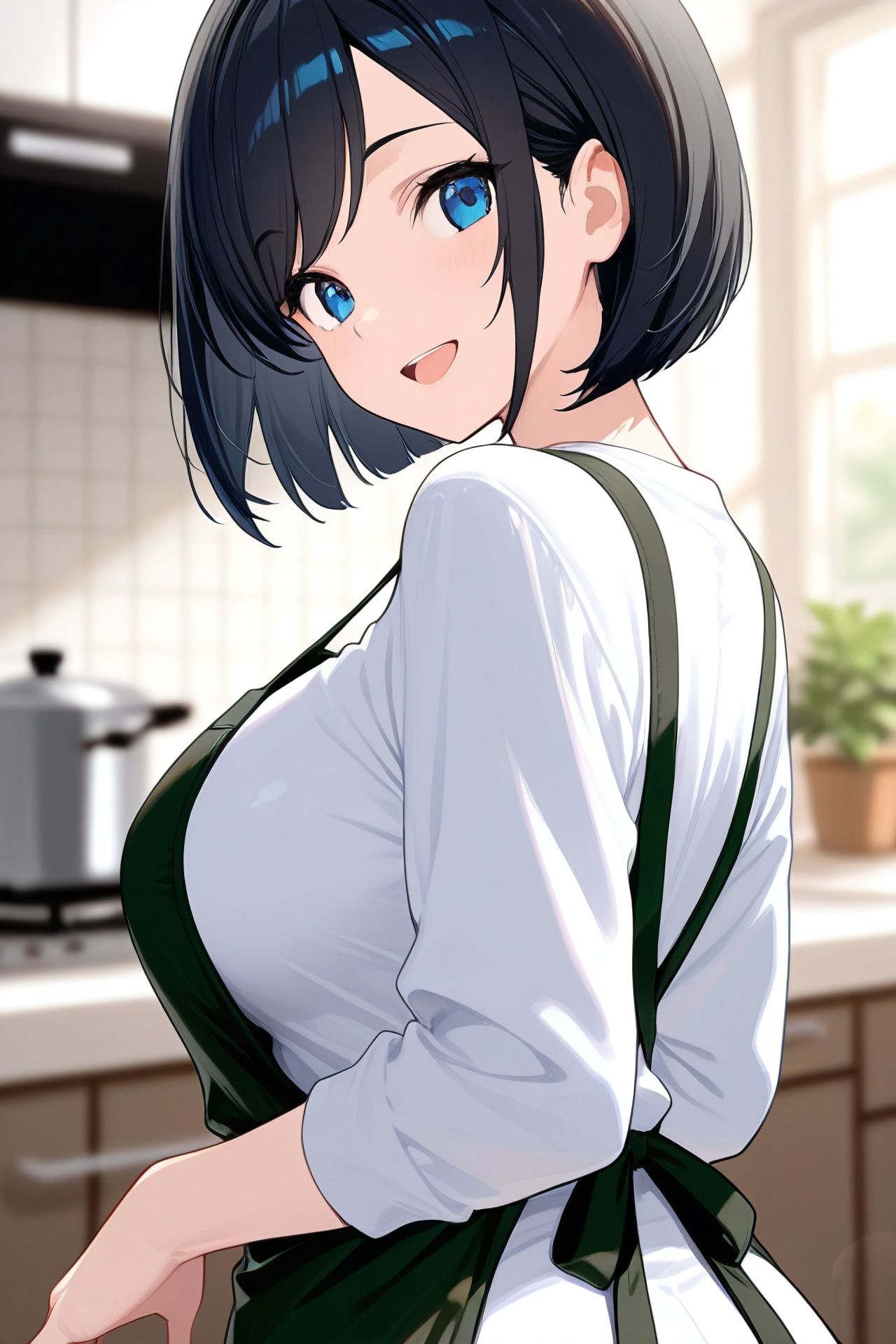 LINEで弱みを握った町内会長が美人妻にエッチな要求 - サンプル画像 1
