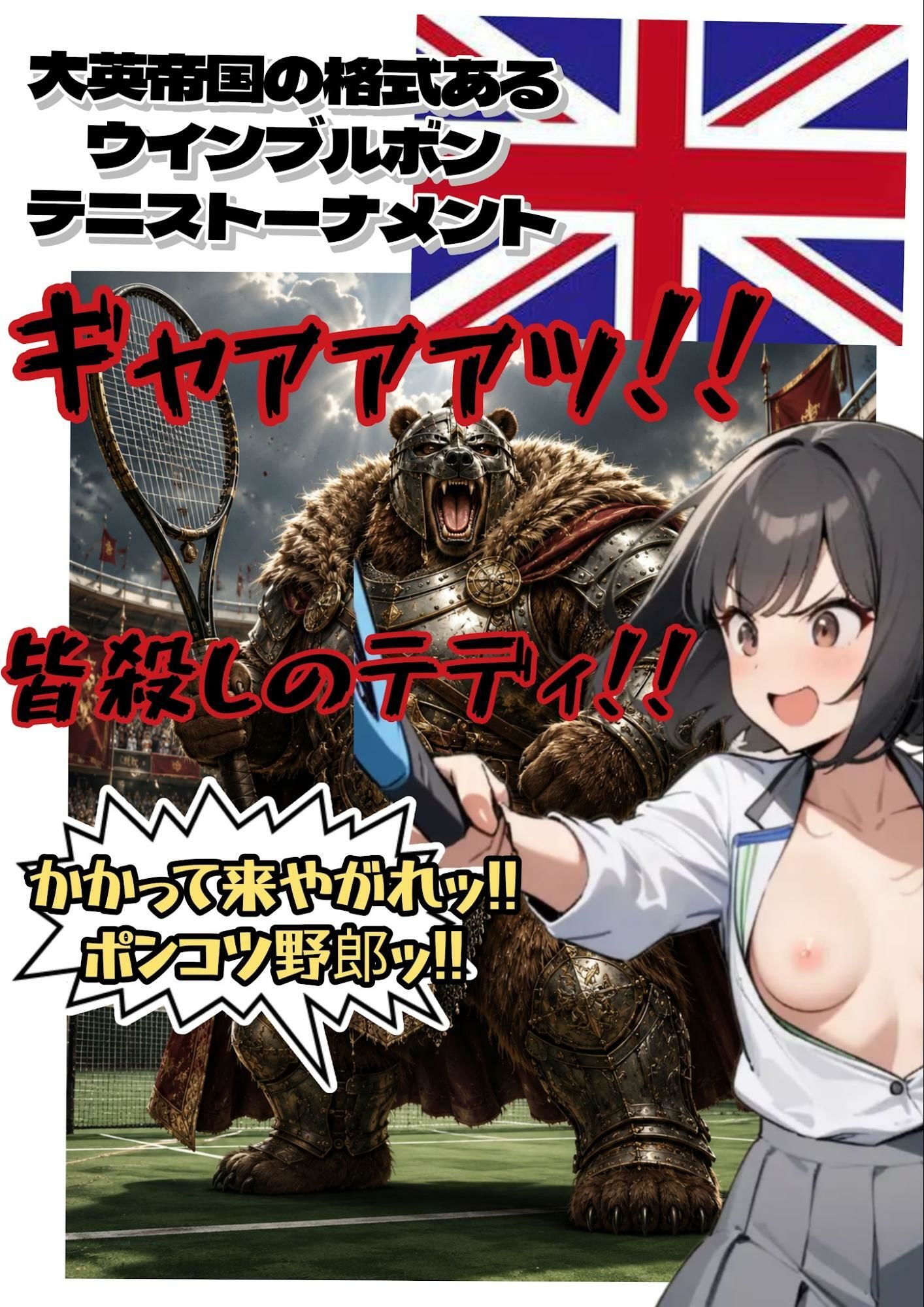 サイバーパンク道頓堀・六甲山ノーパンテニススクール - サンプル画像 1