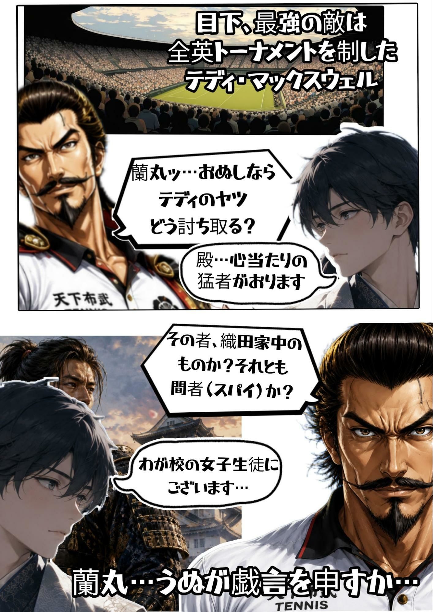 サイバーパンク道頓堀・六甲山ノーパンテニススクール - サンプル画像 3