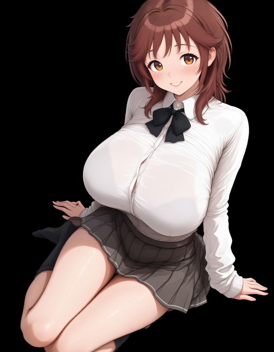 【ボリューム大】爆乳アマガミヒロインの淫乱すぎる放課後・・・ - サンプル画像 1