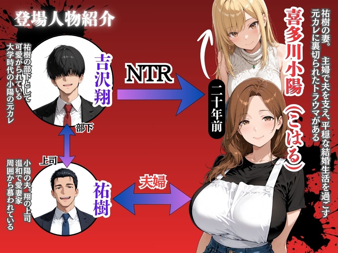 人妻孕ませ交尾で元カレの特級精子に堕ちる - サンプル画像 1