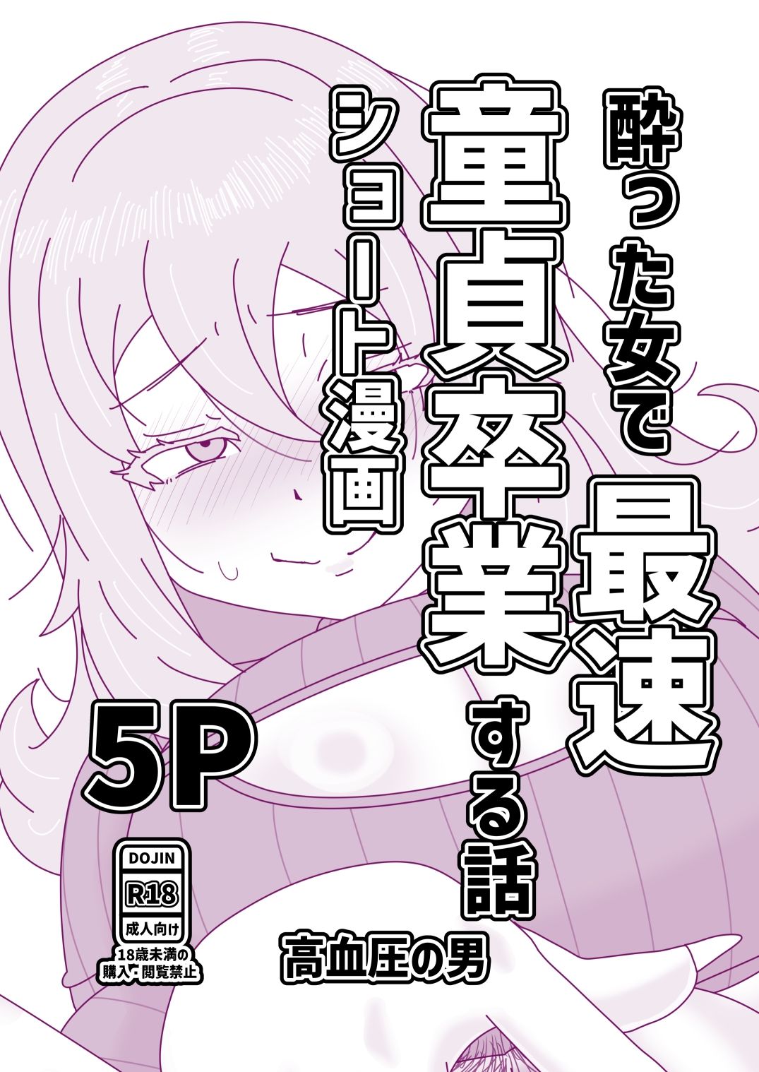 酔った女で最速童貞卒業する話 - サンプル画像 1