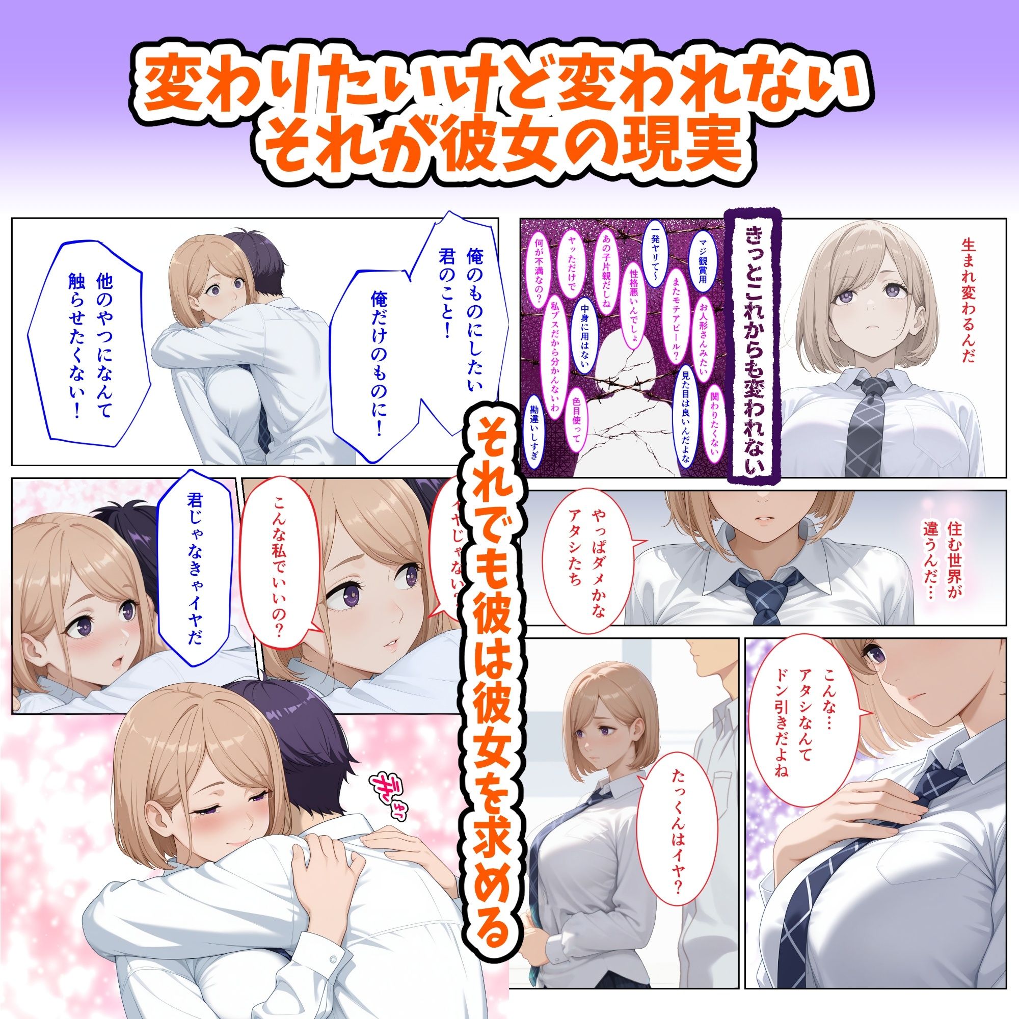 嘘告〜罰ゲームから始まるイチャラブセックス〜 - サンプル画像 8