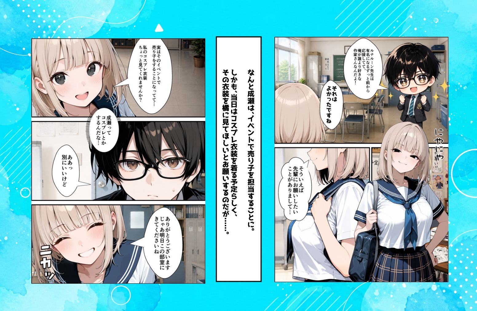 何も取り柄のない僕を彼女が好きになった理由 - サンプル画像 3
