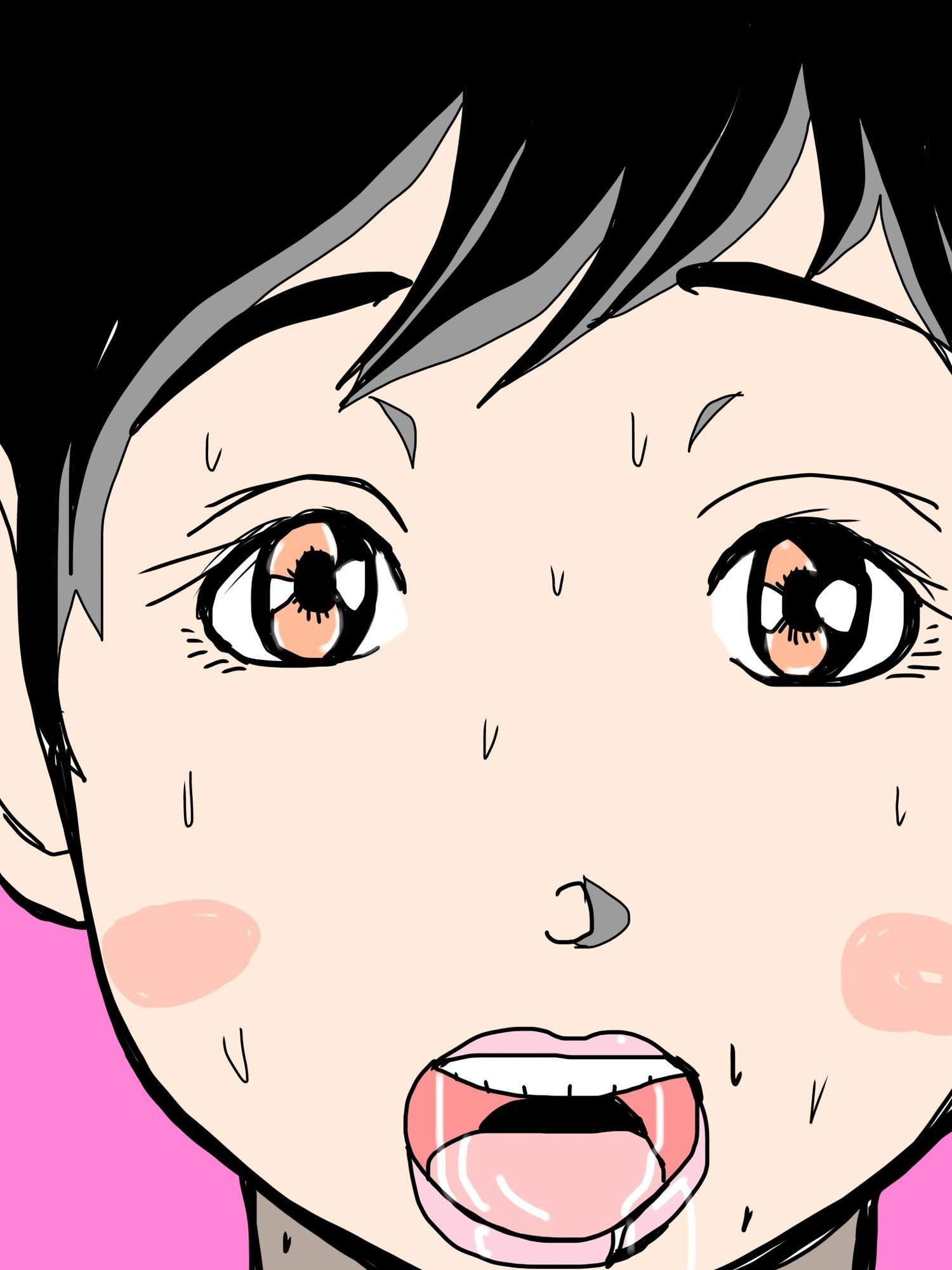 人妻近所の男たちと - サンプル画像 5