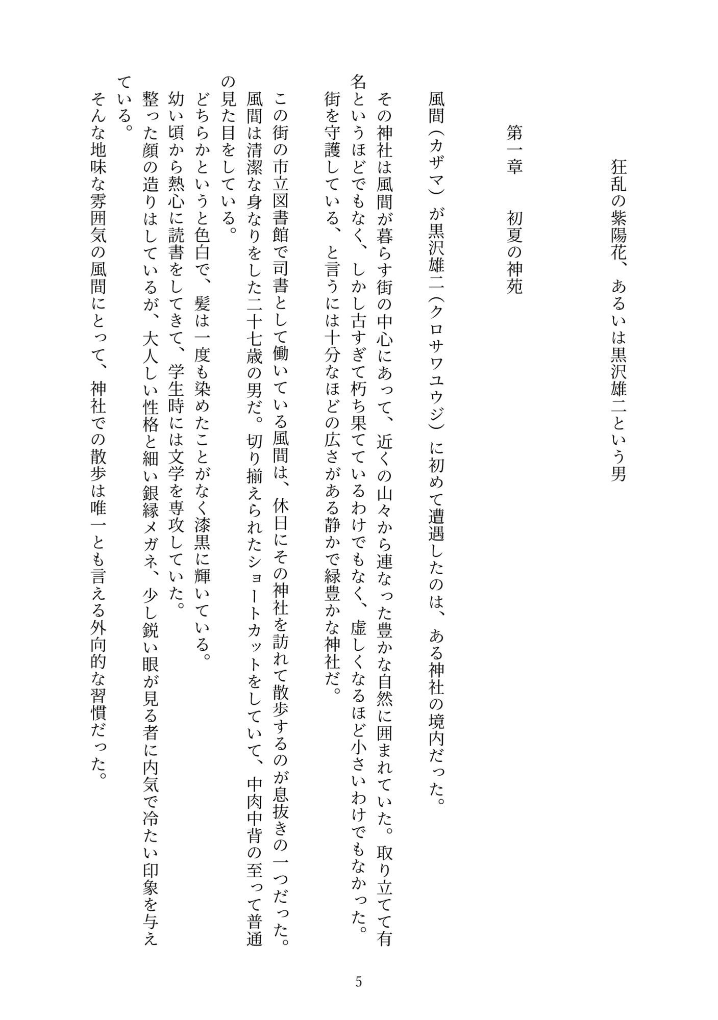 狂乱の紫陽花、あるいは黒沢雄二という男 - サンプル画像 4