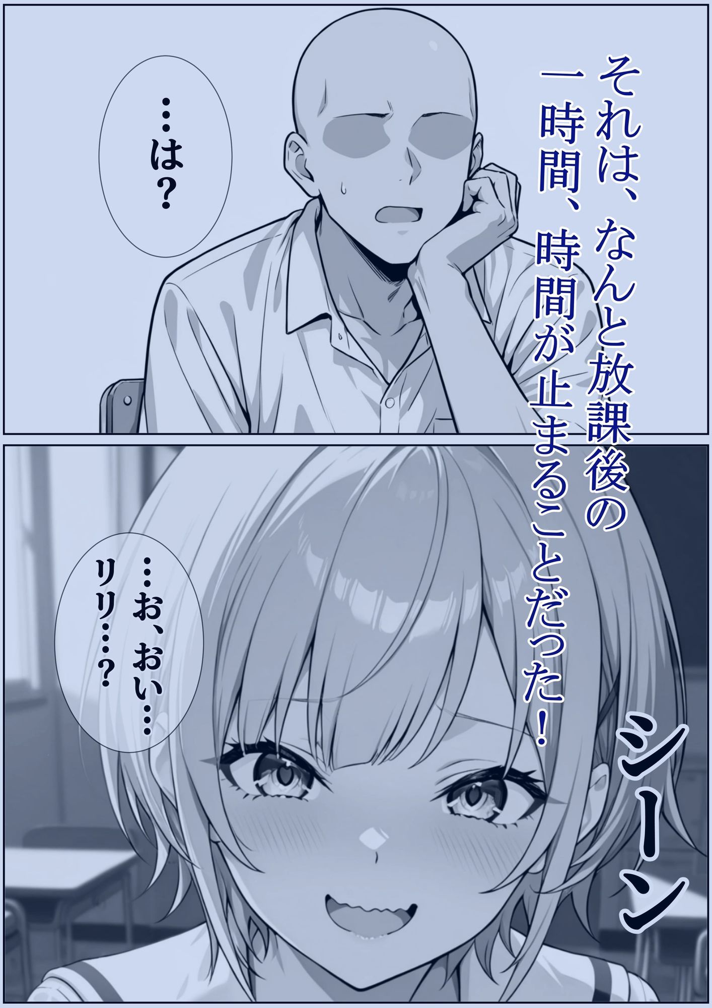 ライバーの時間が止まったので、好き放題してみた（はぁと） - サンプル画像 2