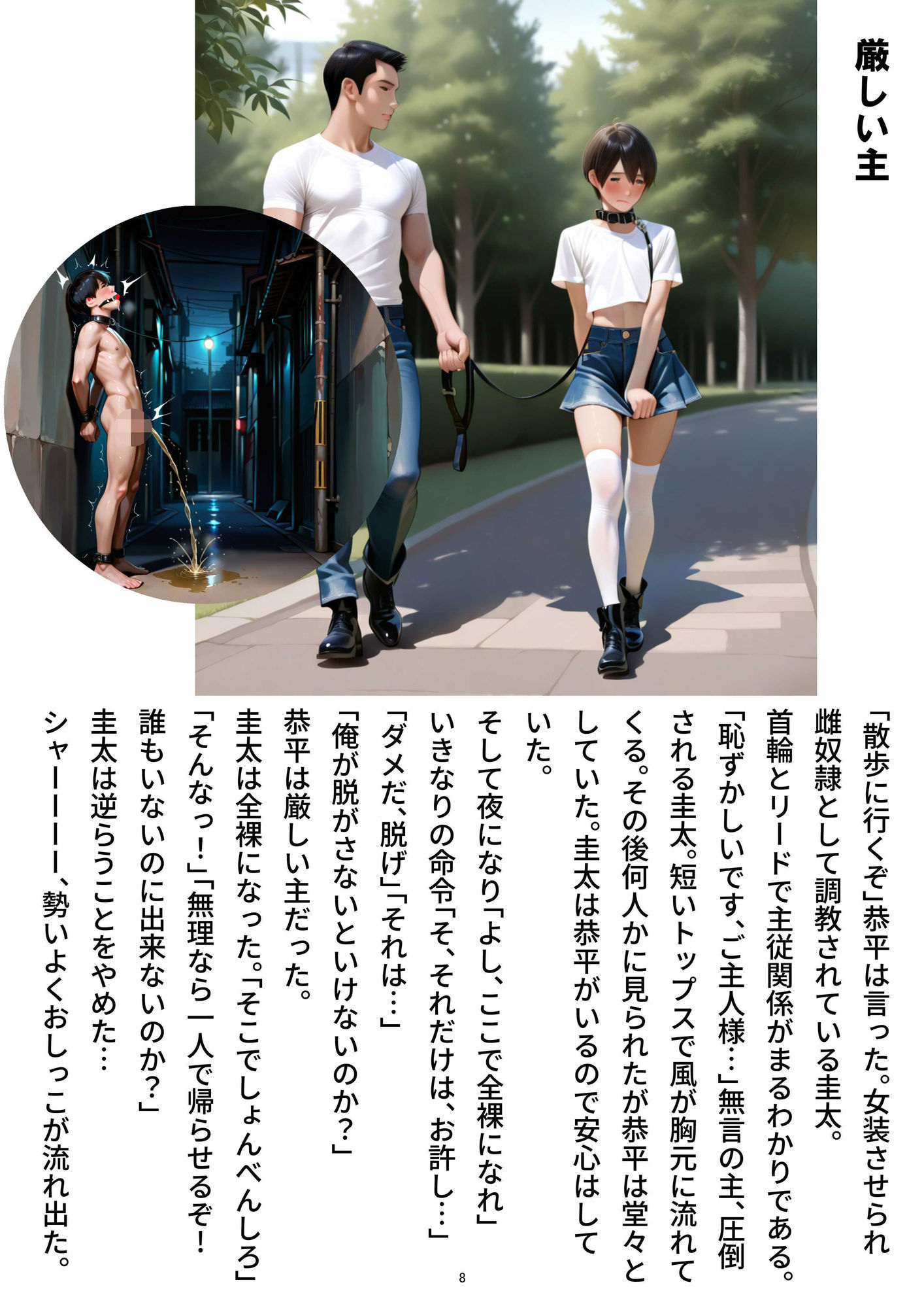 ご主人様の日常 僕は彼の下僕です  〜S男性に支配されるM男の主従生活〜  VOL.1 - サンプル画像 2
