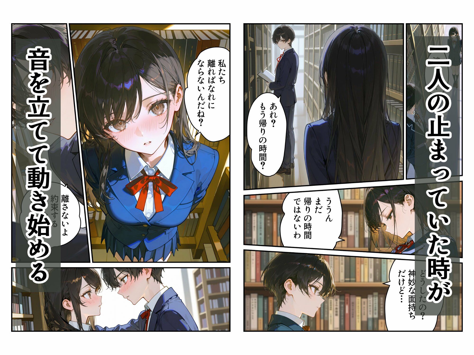白石伶那『黄昏の図書室』 - サンプル画像 5