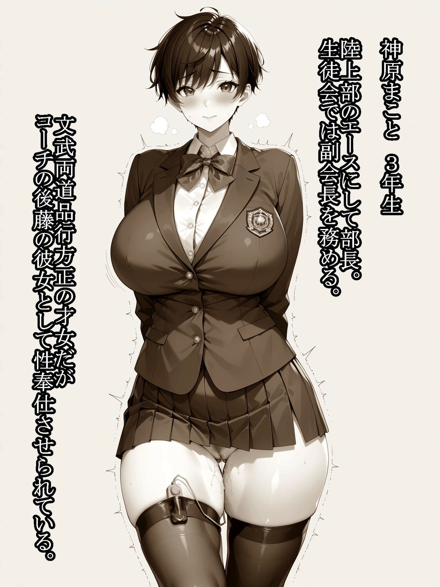 ボーイッシュな彼女を肉便器に堕とすまで 2 - サンプル画像 1