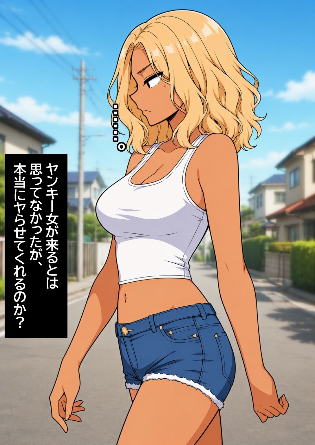 深夜のド〇キにいそうなヤンキー女を孕ませる。 - サンプル画像 2