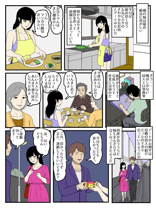 婚活中の妹が軽蔑した眼で性欲処理してくれる件 - サンプル画像 1
