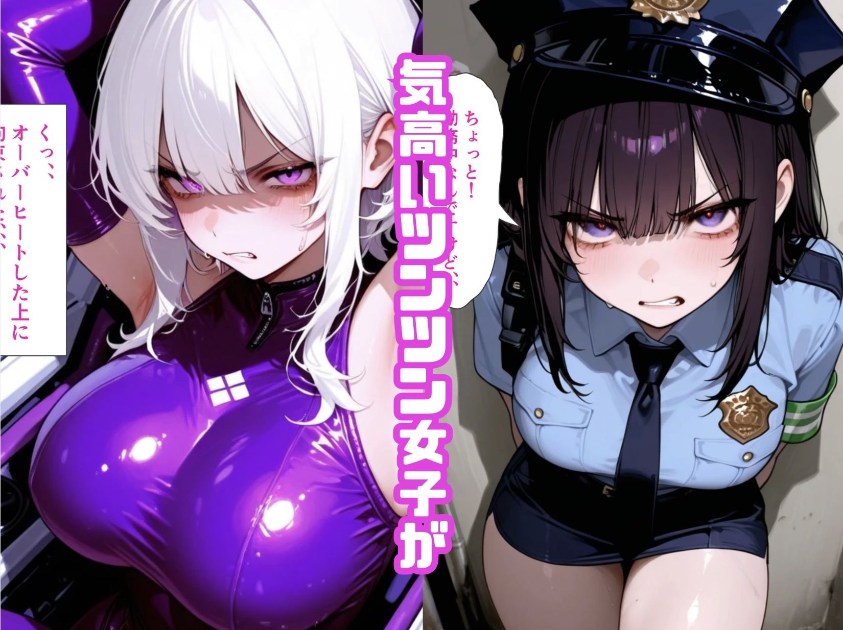 【即堕ち】戦う女の子たちが堕ちるまで - サンプル画像 2