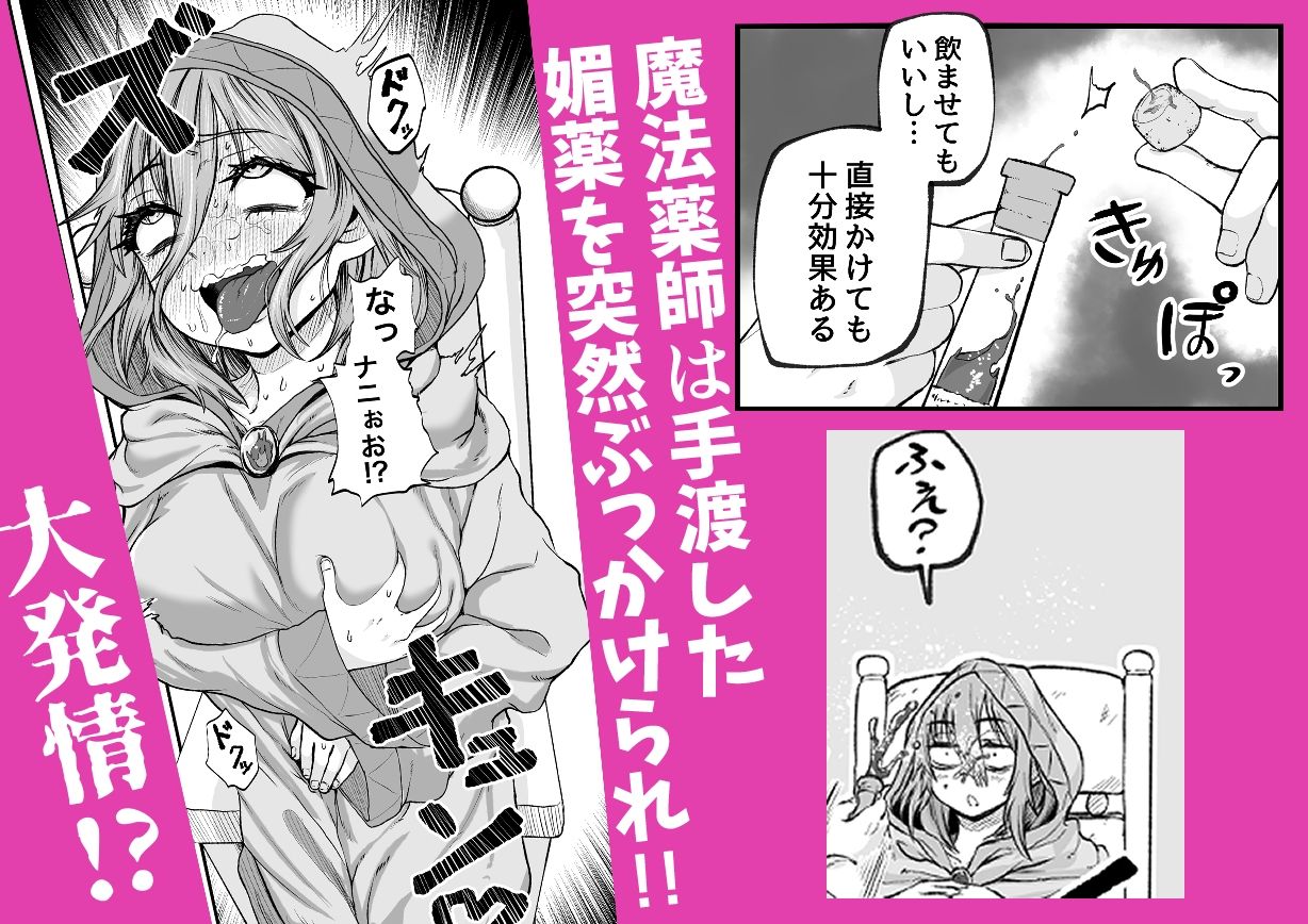 物臭ぽっちゃりエルフに媚薬をかけてみた 〜発情してるのをいいことにHな事をしまくる〜 - サンプル画像 2