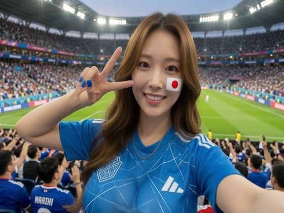 スタジアムの熱い抱擁 〜巨乳えりかの応援物語〜