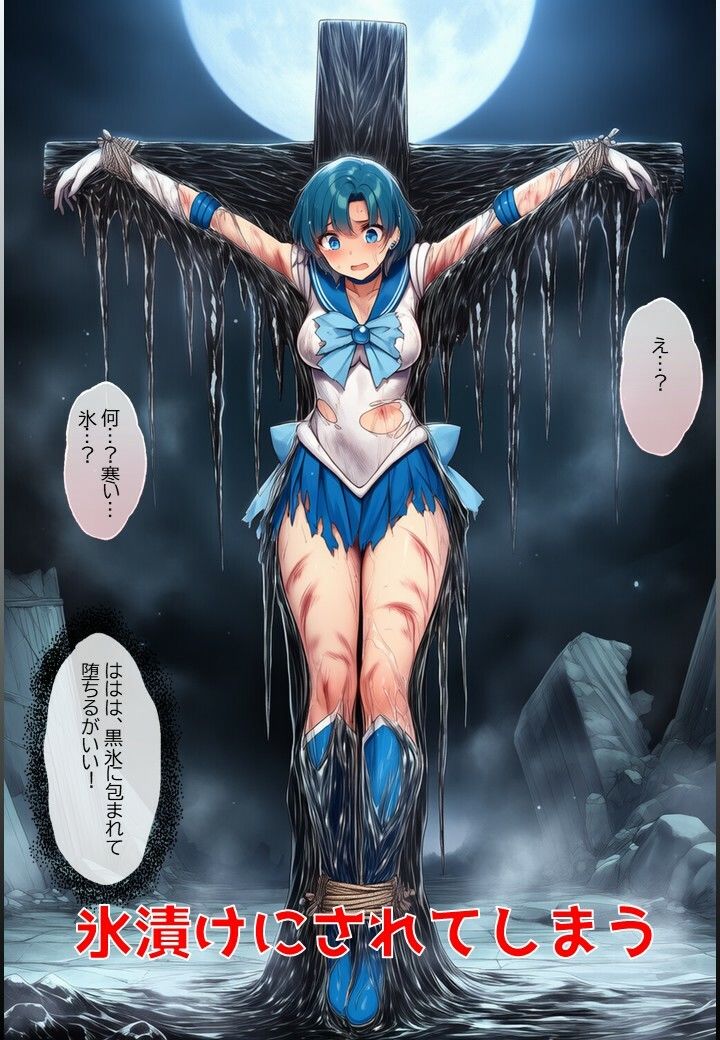 水星戦士の悪堕ち〜セー●ーマーキュリーの受難〜 - サンプル画像 4
