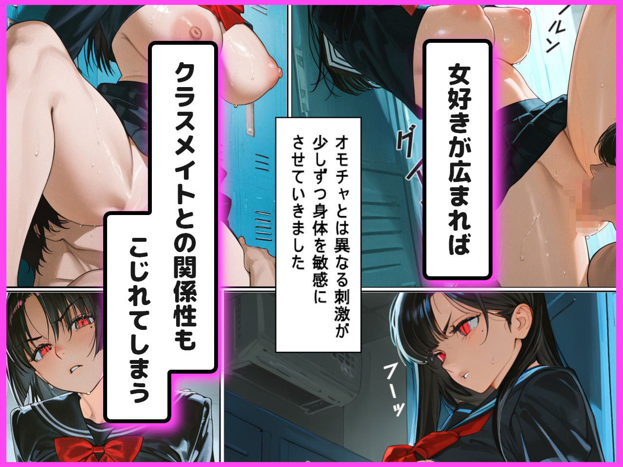 男女比1:20の終末貞操逆転世界で女の子好きな私が種付けされる話 - サンプル画像 8