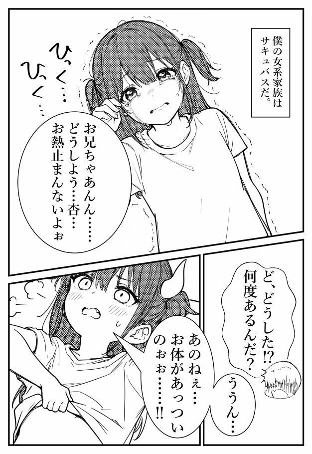 ボクの妹はサキュバスちゃん - サンプル画像 1