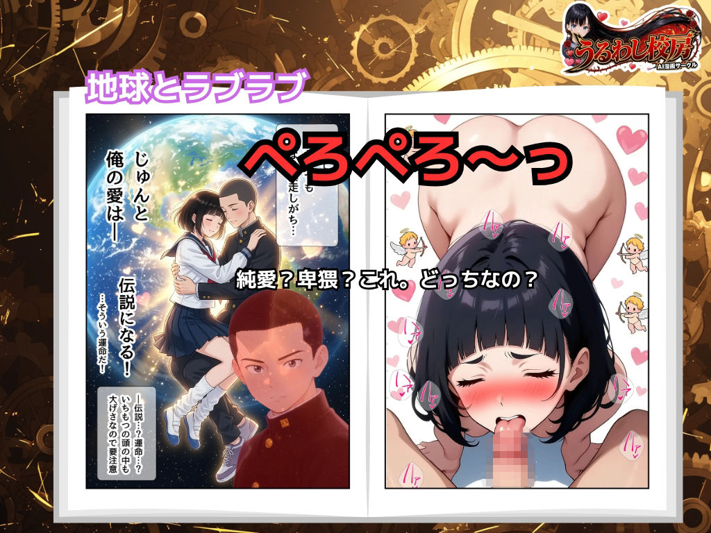 潮吹き感じちゃう彼女と俺との運命に導かれた愛の伝説 - サンプル画像 7