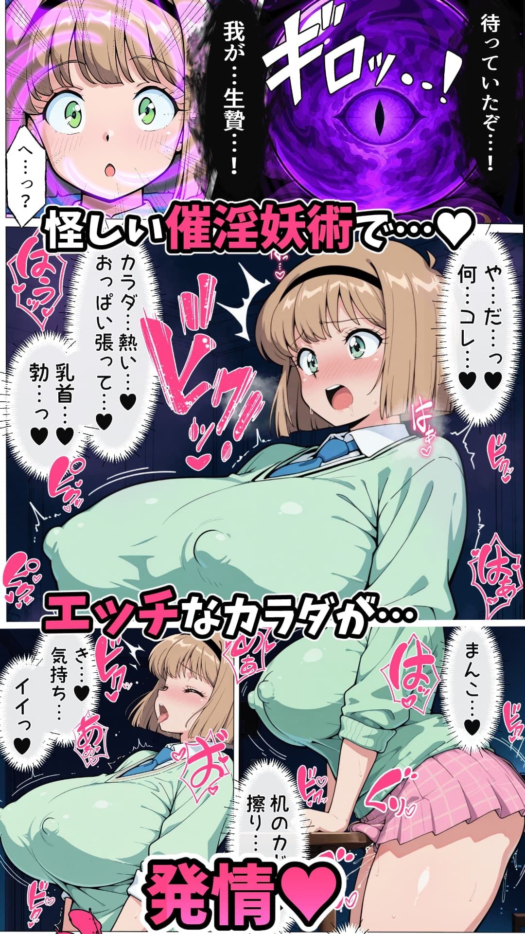 快楽肉便器孕ませの怪 - サンプル画像 3