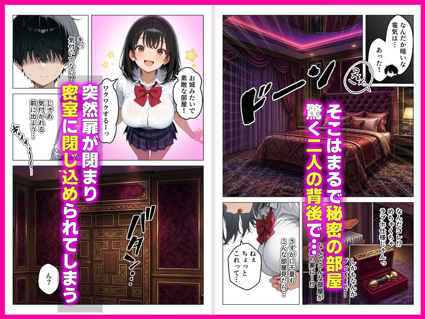 清楚系幼馴染が媚薬で発情_密室で性欲全開求愛セックス - サンプル画像 3