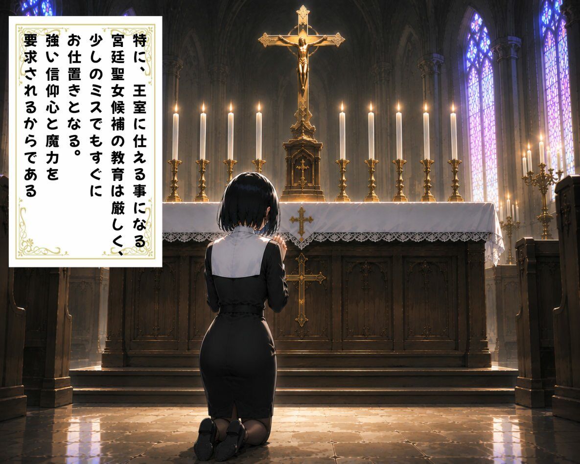 王立聖女育成学院のお仕置き - サンプル画像 3