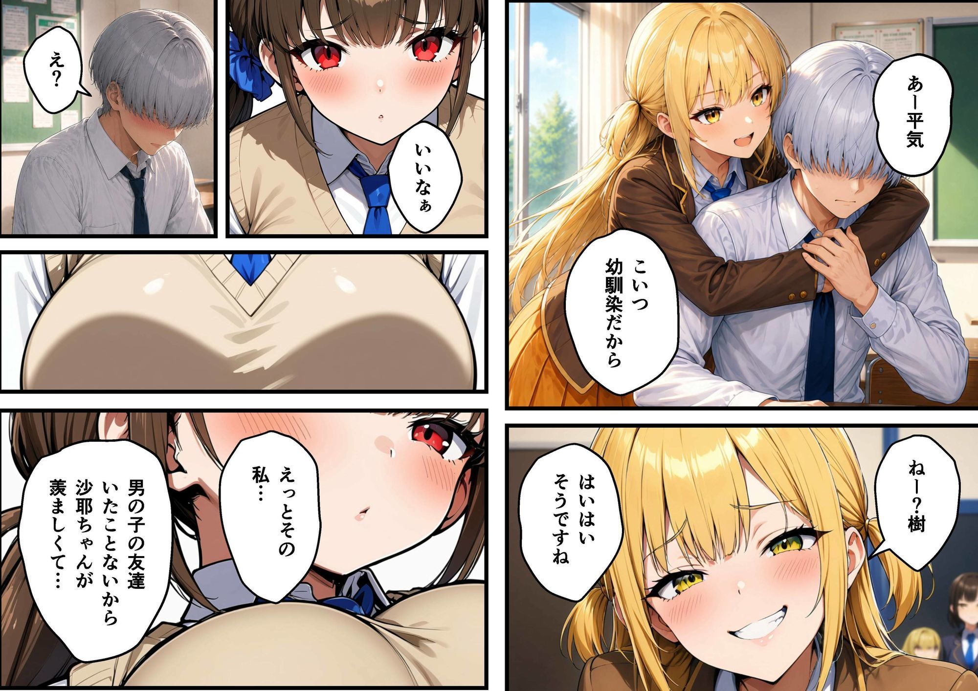 女子校に青一点 - サンプル画像 3