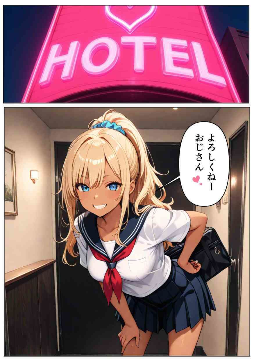 ギャルのパパ活体験記 - サンプル画像 1