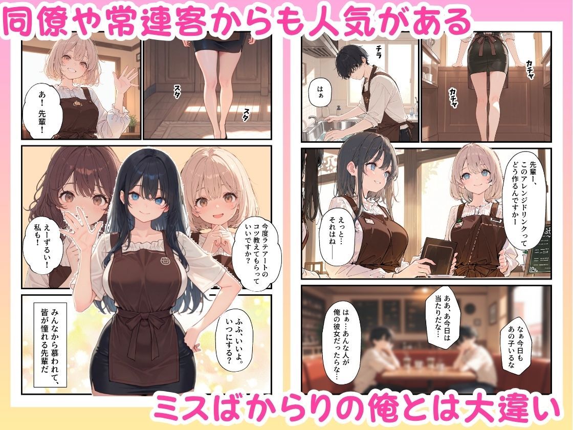 バイト先の憧れの先輩がエロコスプレイヤーだと発覚したので濃厚えちえちセックスした話 - サンプル画像 2