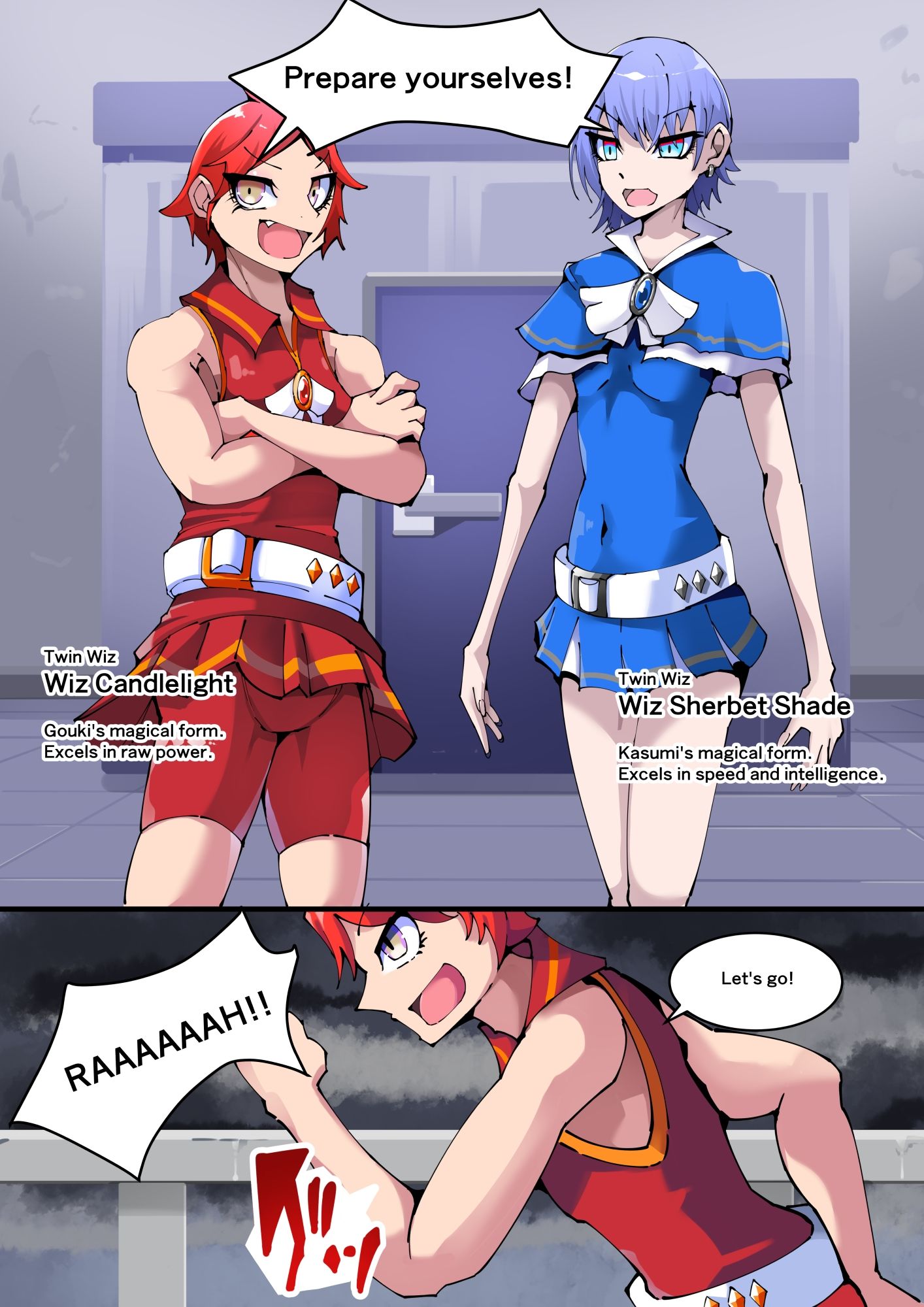 Magical Boy TSF！ Twin Wiz VS The Terrifying Rubberians 1 - サンプル画像 7