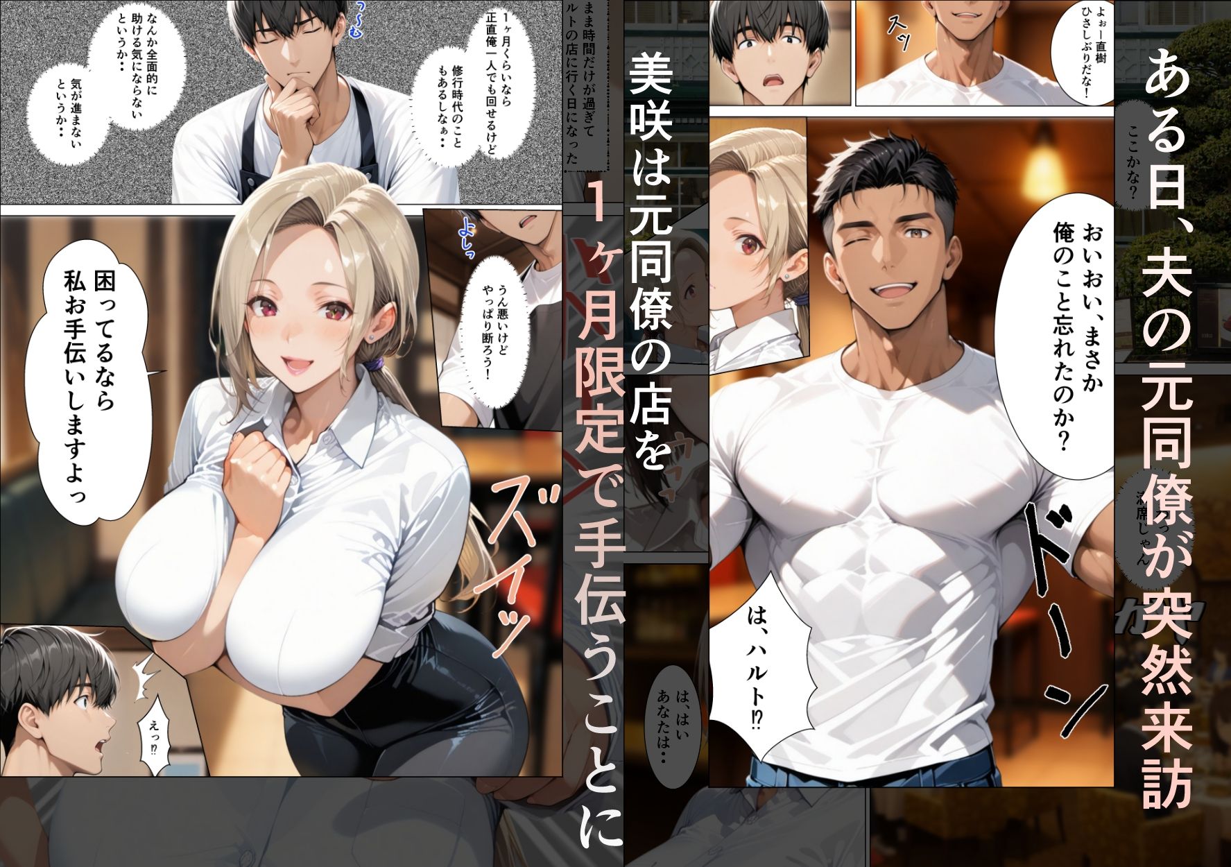 僕の妻が1ヶ月で寝取られるなんてあり得ない - サンプル画像 3