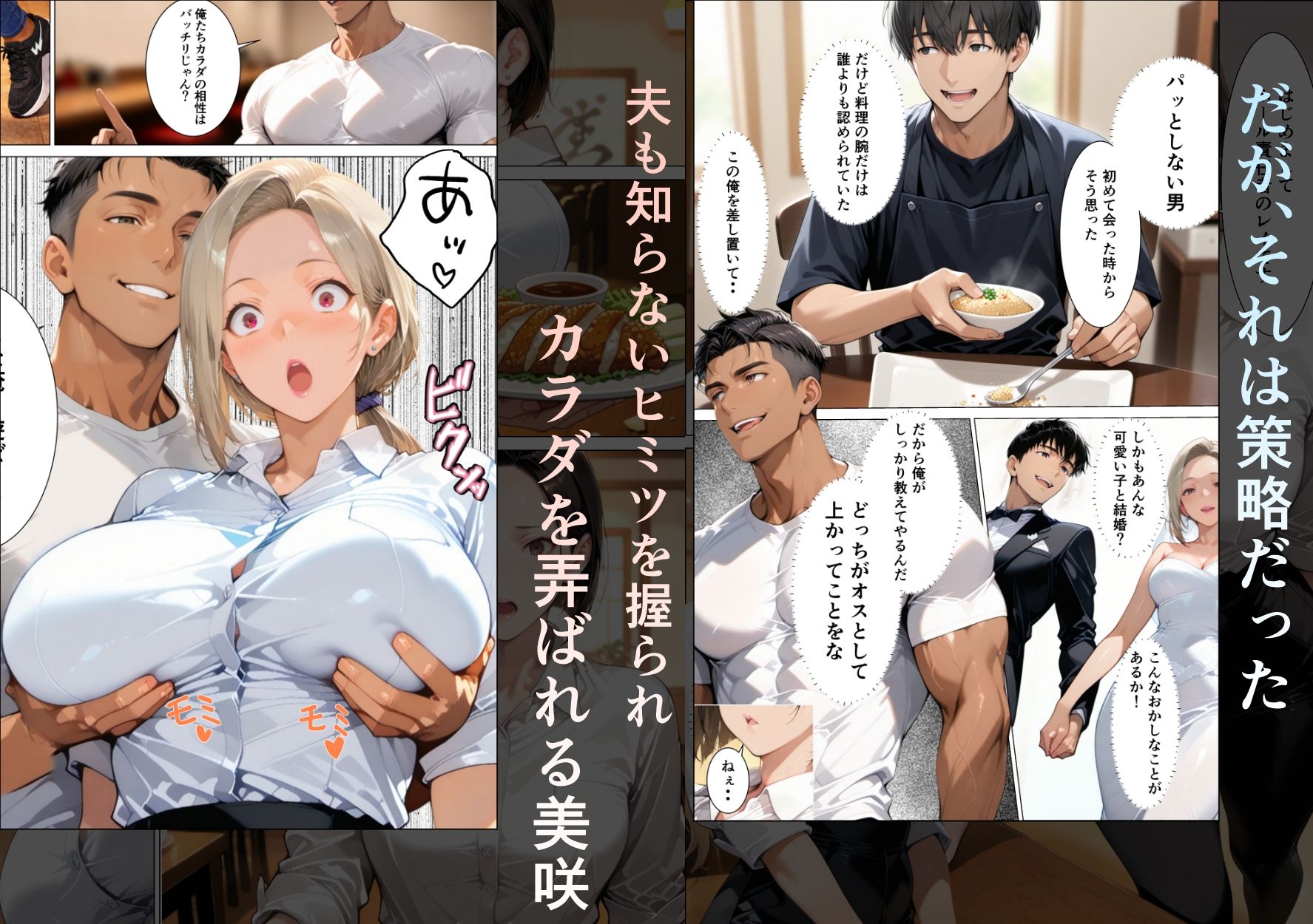 僕の妻が1ヶ月で寝取られるなんてあり得ない - サンプル画像 4