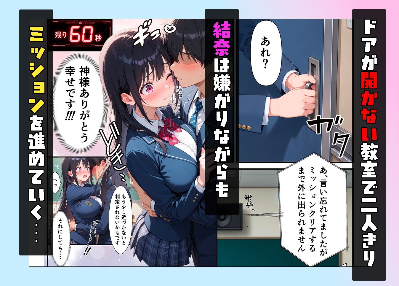 俺を嫌っているクラス1美少女とセックスしないと出られない部屋で中出ししまくった話 - サンプル画像 4