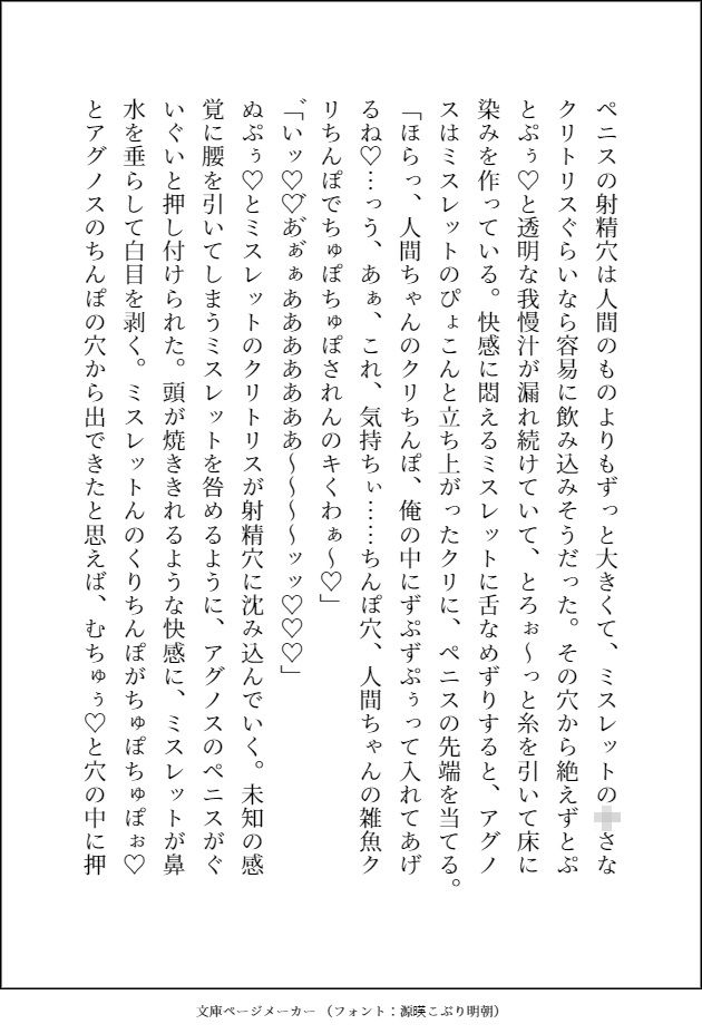 勇者に横恋慕したせいで全て失った姫、双子の美形蛇魔族に拾われておまんこもお尻もトロトロになるまで可愛がられて溺愛おまんこ嫁になりました - サンプル画像 7