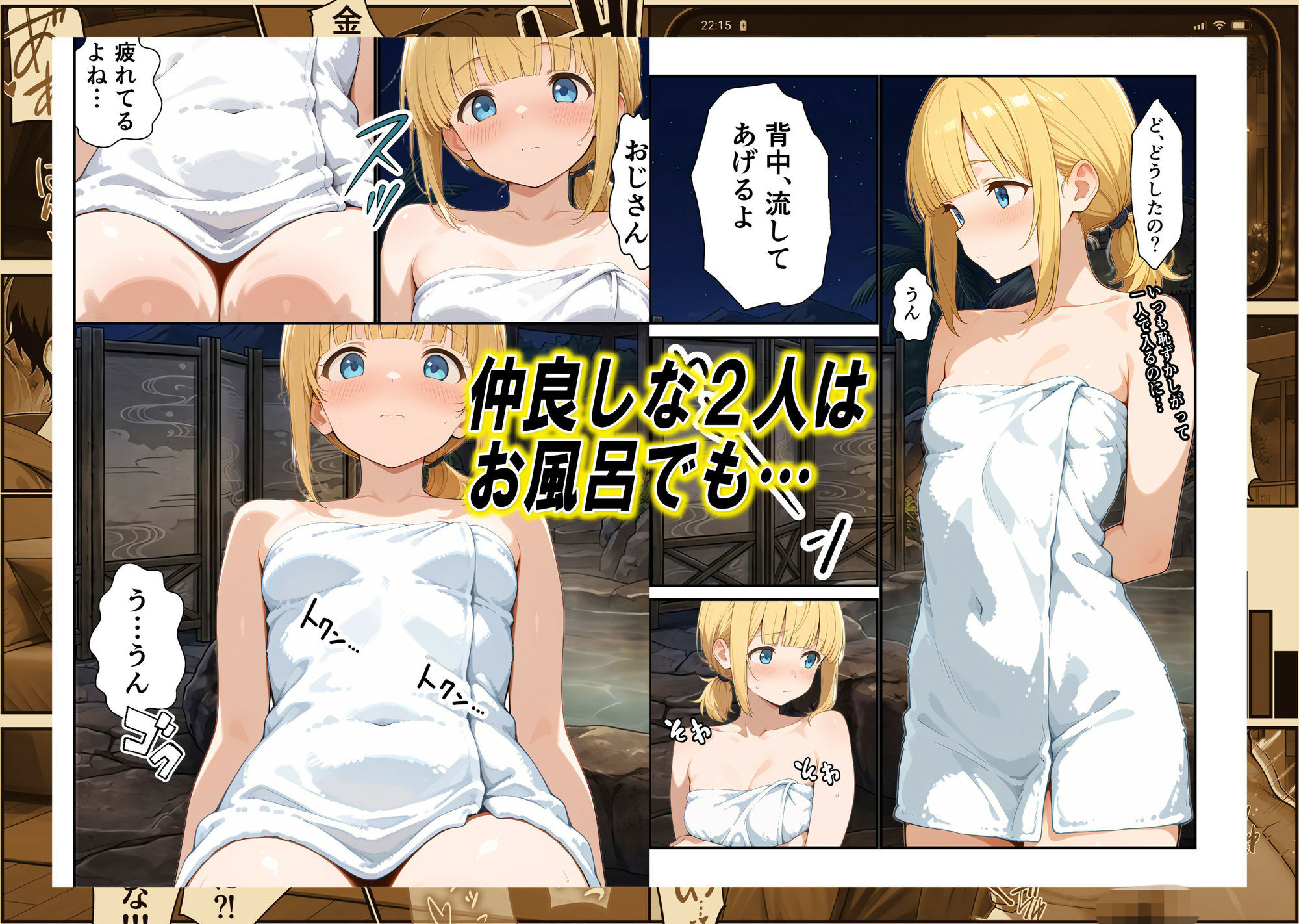 ビーチリゾートde金髪ちゃんといちゃいちゃする話 - サンプル画像 5