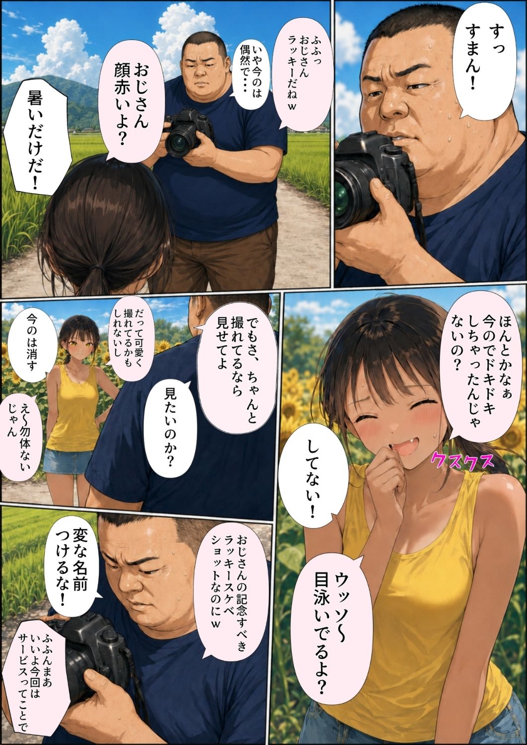 【ヒナと種付け夏休み】田舎に移住したら近所の褐色村娘と汗だくで・・・ - サンプル画像 4