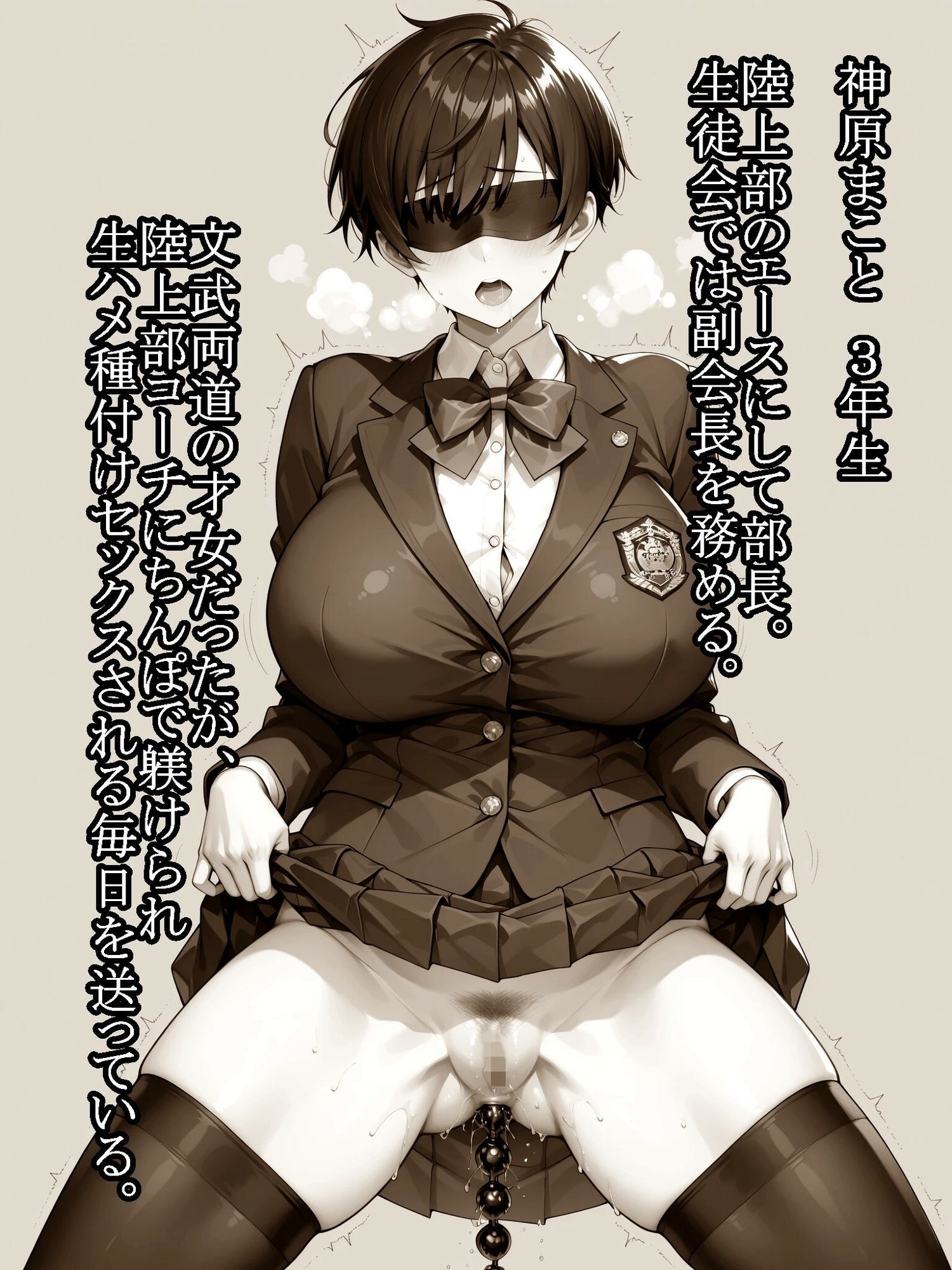 ボーイッシュな彼女を肉便器に堕とすまで 3 - サンプル画像 1