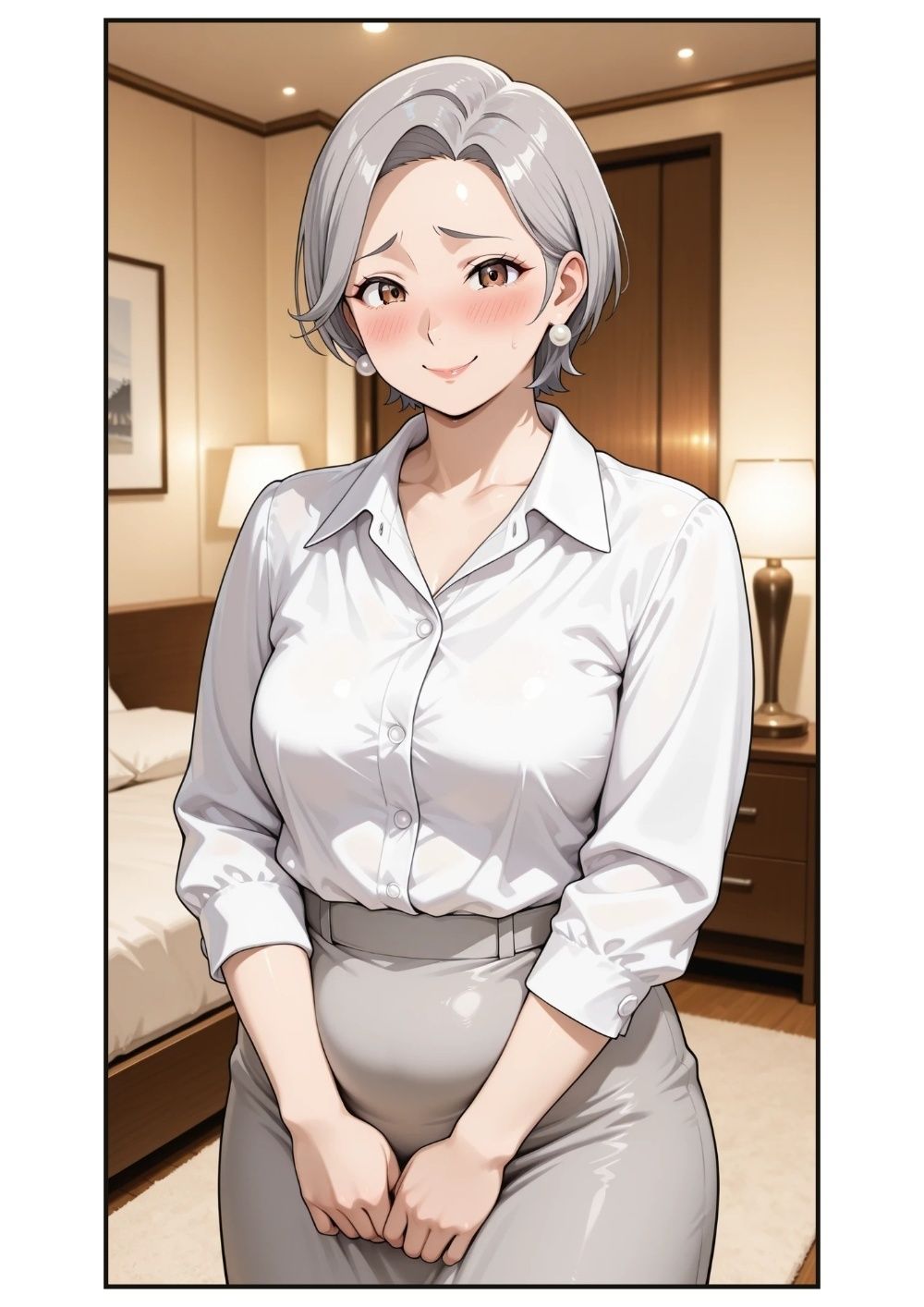 ちょいぽちゃ熟女の性欲処理 - サンプル画像 2