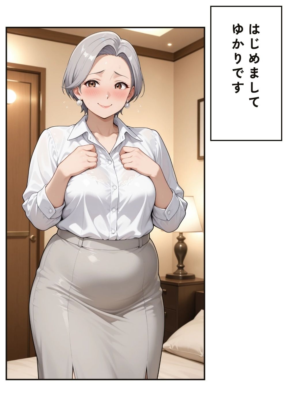ちょいぽちゃ熟女の性欲処理 - サンプル画像 3