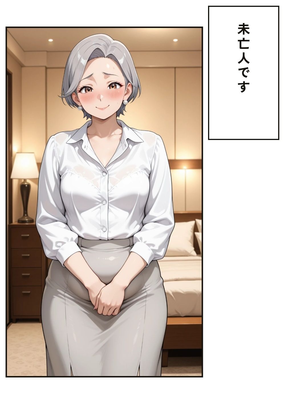 ちょいぽちゃ熟女の性欲処理 - サンプル画像 4