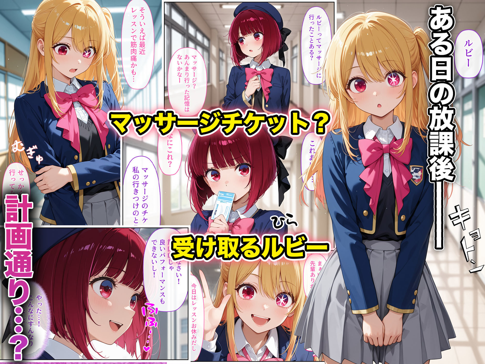 現役JKアイドルが媚薬マッサージに沼って自らおかわりを求めメスになった話  〜前編〜 - サンプル画像 1