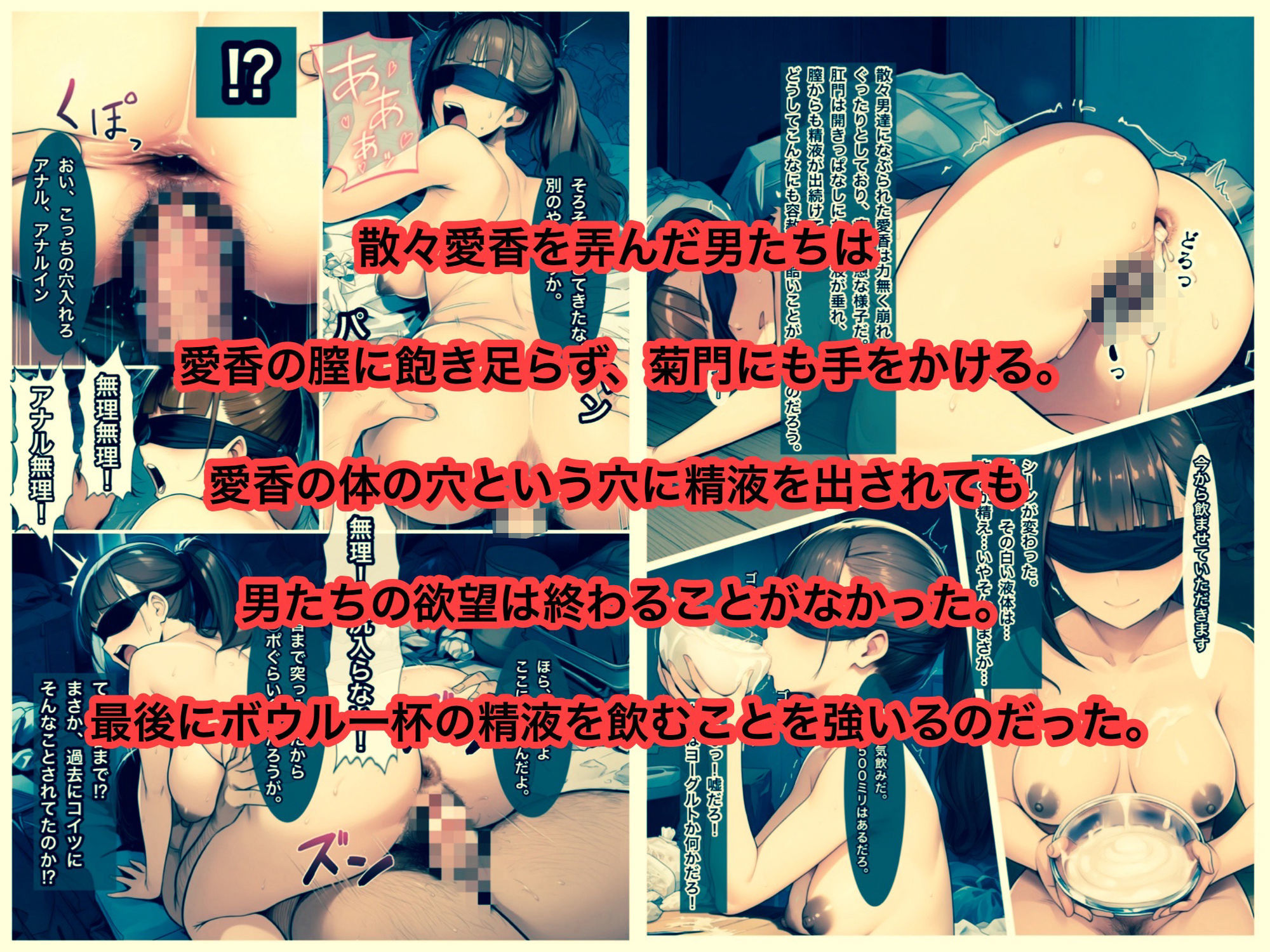少女汚染最終章  地獄の痴態配信  雌豚愛香の受難 - サンプル画像 5