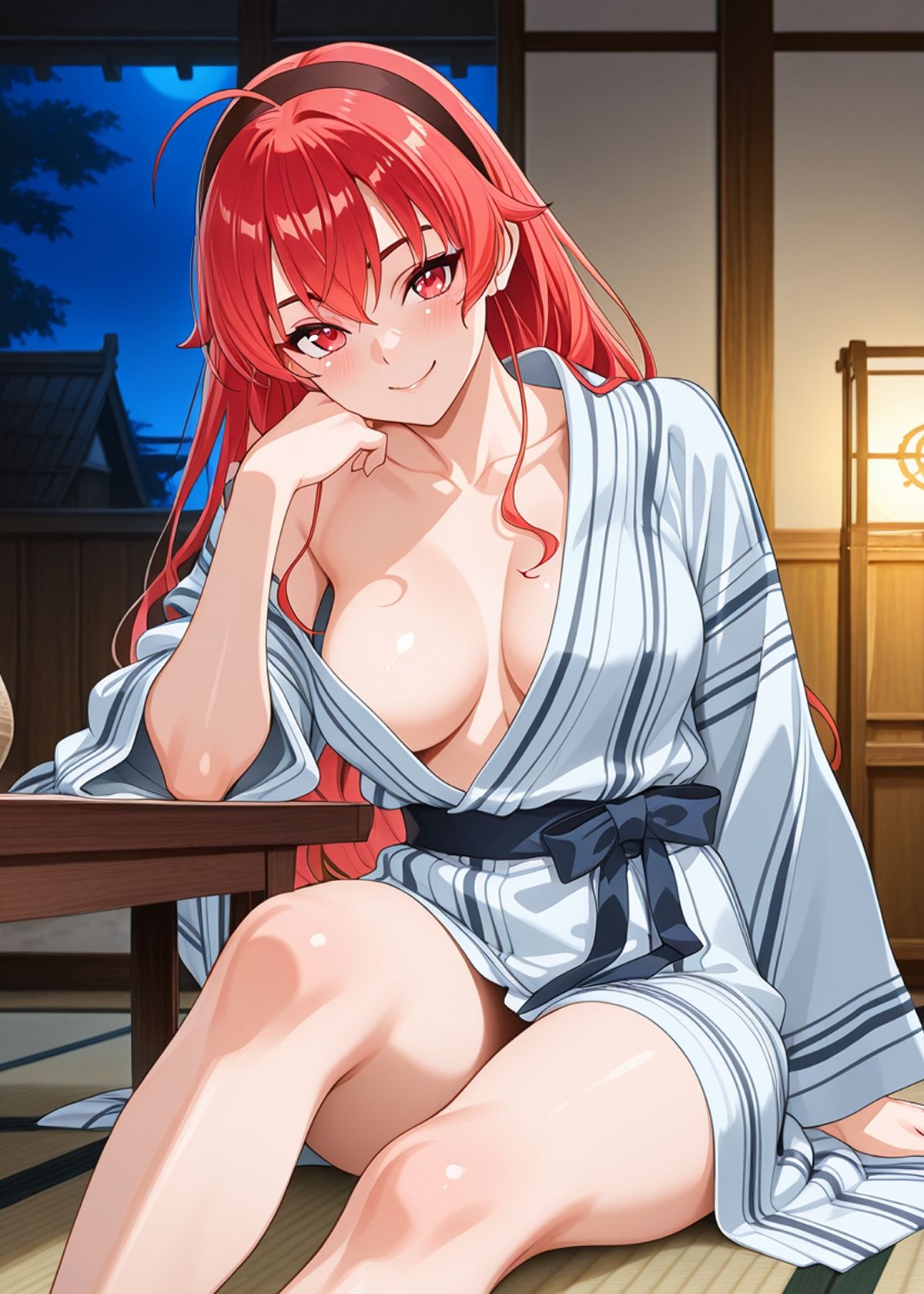純愛転生AI版 異世界行ったらエリスと結婚 初夜にイチャラブして愛を確かめあう - サンプル画像 10