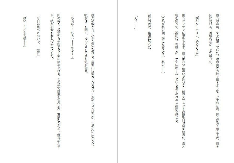 母親調教・息子に飼われる外資系エリート - サンプル画像 3