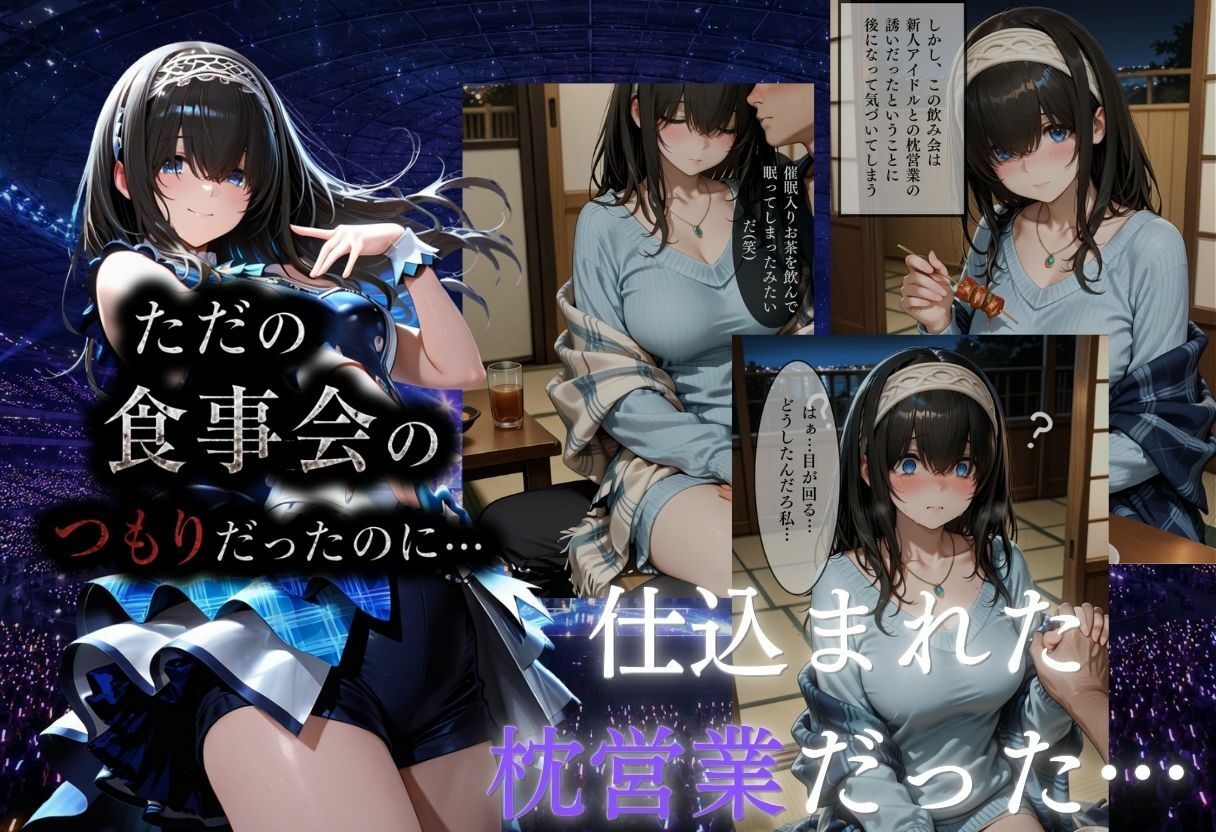 アイドルの闇・・・大舞台ステージを勝ち取るため枕営業 - サンプル画像 2