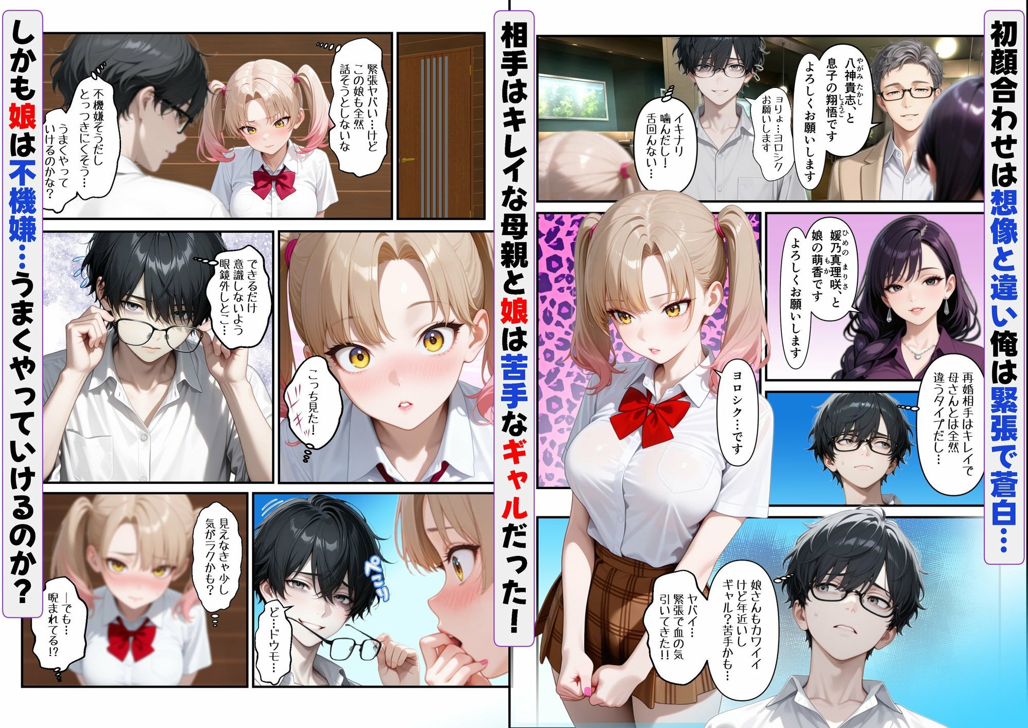 女性が苦手な俺にかわいい巨乳ギャルの義妹ができて一線超えて生ハメ中出しした話 - サンプル画像 2