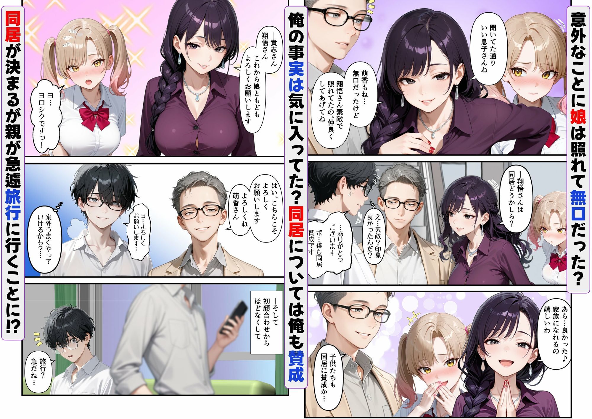 女性が苦手な俺にかわいい巨乳ギャルの義妹ができて一線超えて生ハメ中出しした話 - サンプル画像 4