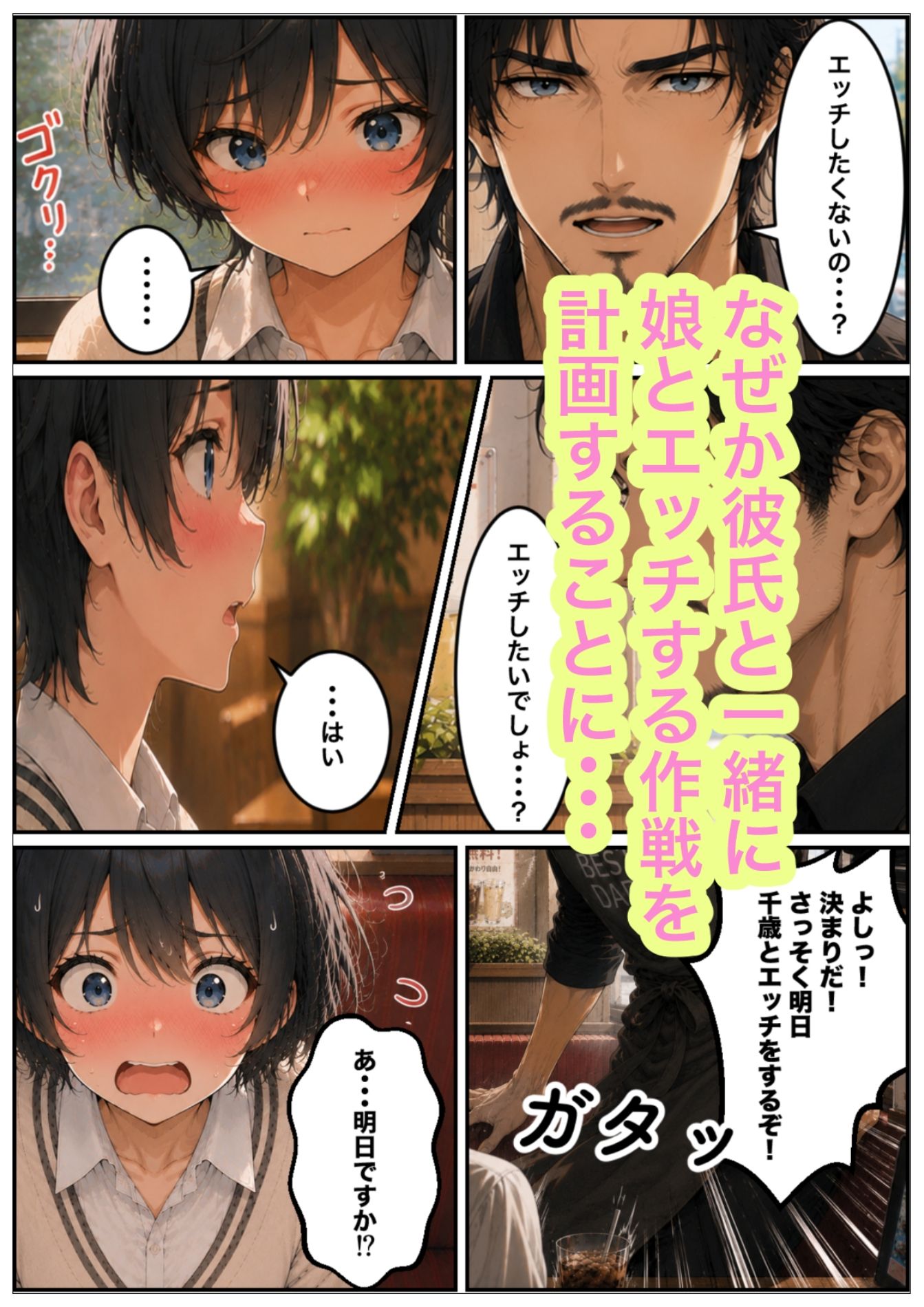 娘が可愛すぎて、父は今日も空回る。 - サンプル画像 5